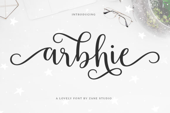 Arbhie: A Fresh Take on Elegant Handwritten Fonts