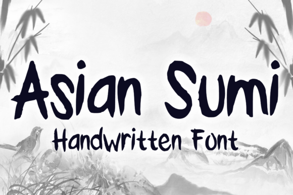 Asian Sumi: The Brush Font That Brings Handmade Soul to Modern Design