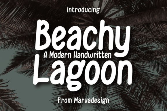 Beachy Lagoon: A Handwritten Font for Authentic Design