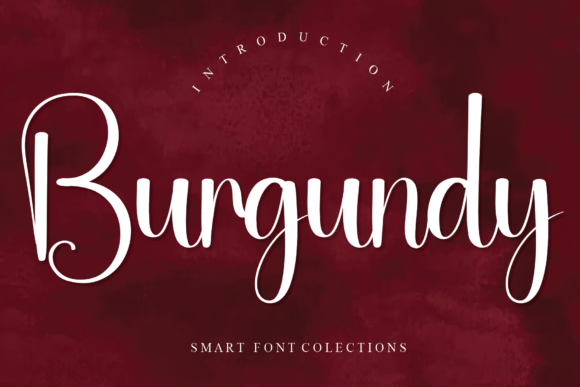 Burgundy: The Handwritten Font with a Friendly Personality