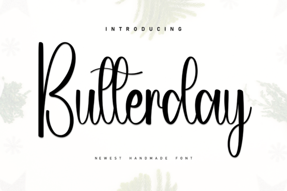 Butterday: A Handwritten Font That Adds Warmth to Any Design