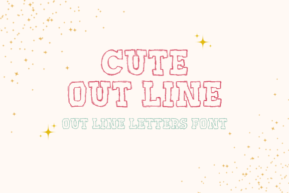 Cute Out Line: Adding a Handwritten Spark to Your Projects