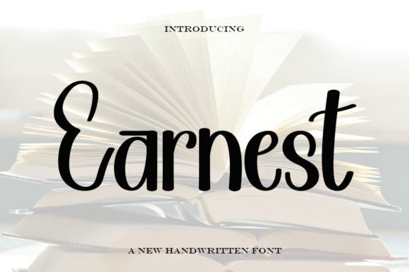 Earnest: The Handwritten Font for Authentic Design