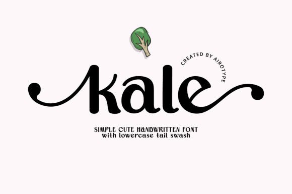 Kale: A Sweet, Cute Handwritten Font for Joyful Designs