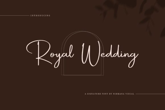 Royal Wedding: A Creative Font for Timeless Branding