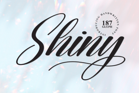 Shiny: A Modern Creative Font for Bold Visuals