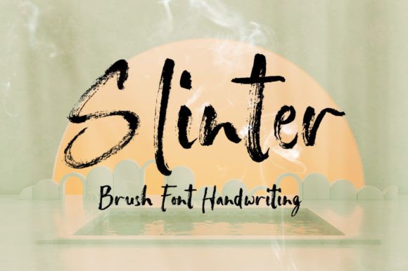 Slinter: A Handwritten Brush Font for Modern Creatives