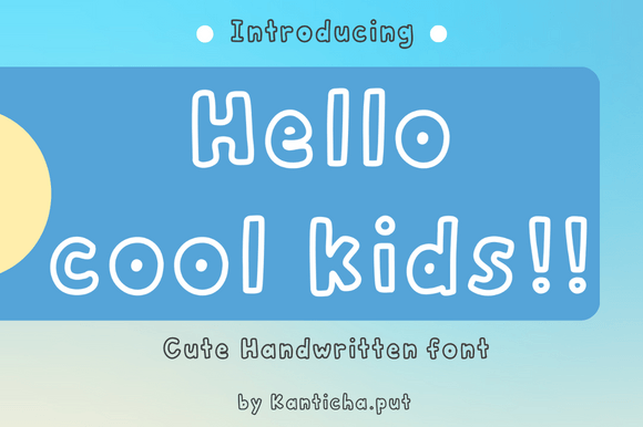 Why Hello Cool Kids is Your Go-To Handwritten Font for Joyful Projects